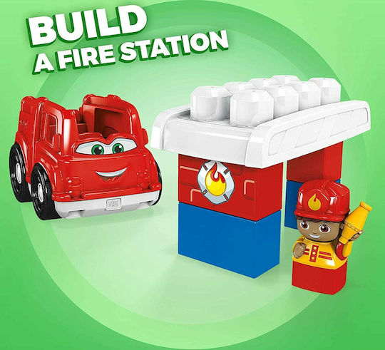 Mega Bloks Конструктори Freddy Fire Truck за 1+ Години 6 Бройки