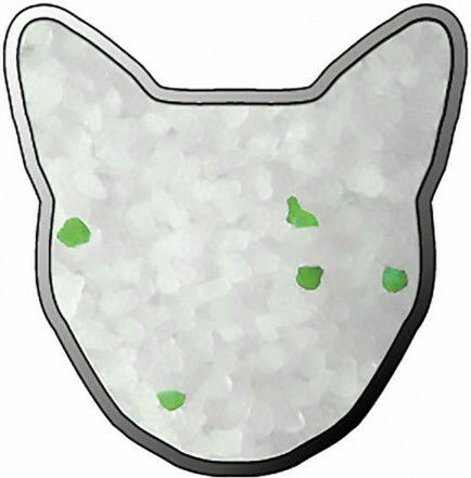 Duvo Plus Silica Kristall Katzenstreu mit Duft Apfel-Sweetie 5Es