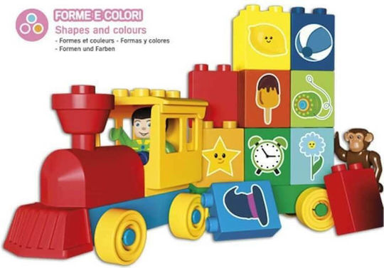 Androni Giocattoli Educational Blocks Educational Train for 1.5-5 years old Years 33pcs