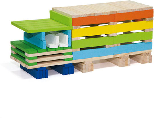 Viga Toys Blocks Colorful Wooden for 3 - 6 Years 250pcs