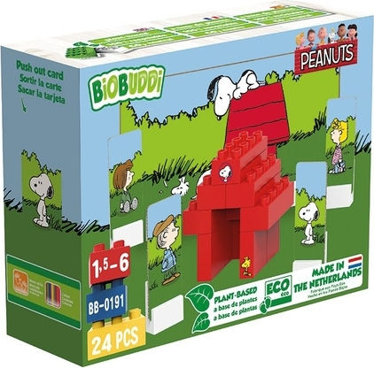 Biobuddi Blocks The Doghouse of Snoopy for 1.5 - 6 Years 24pcs