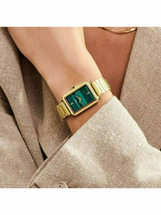 Cluse Boho Chic Petite Γυναικείο Ρολόι 30.6mm Μπαταρίας με Χρυσό Μεταλλικό Μπρασελέ