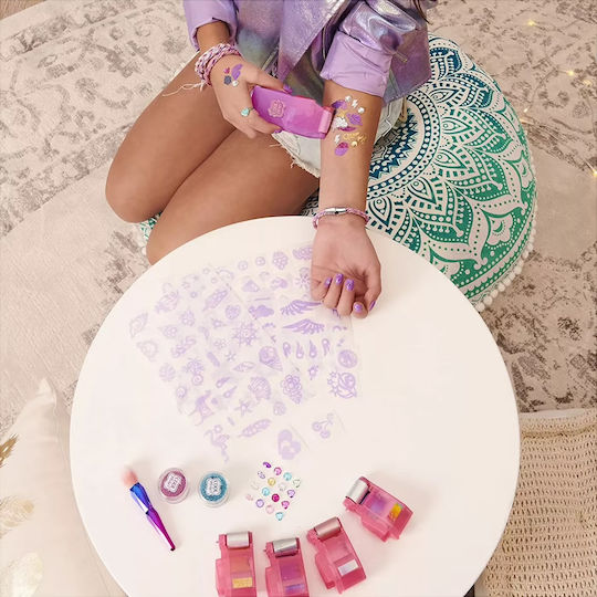 Spin Master Cool Maker Shimmer Me Body Art With Roller Kinder Tattoos