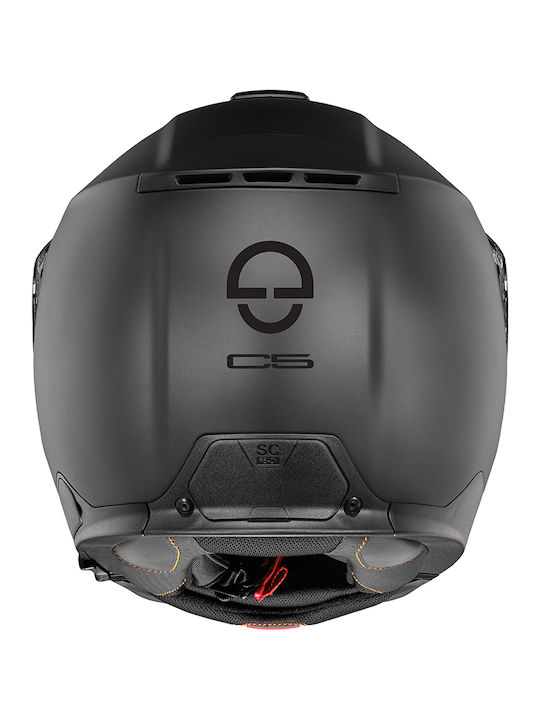 Schuberth C5 Black Matt Motorradhelm Aufklappbar ECE 22.06 1640gr mit Sonnenblende