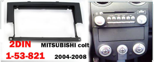 DIN Fascia Panels 2 Din for Mitsubishi Colt 2008