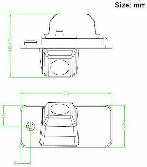 Bizzar Car Reverse Camera for Audi A3