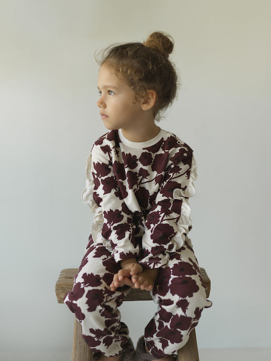 Yell Oh! Kids Sweatpants Burgundy 1pcs