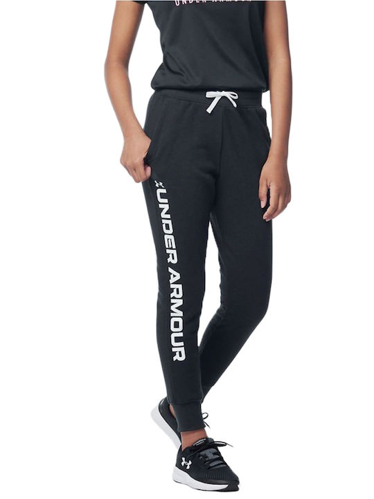 Copilăresc Pantalon de Trening Negru 1buc