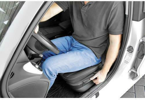 Lampa Swivel 360 Car Pillow Twister Cushion Seat Pillow 40cm in Black Color