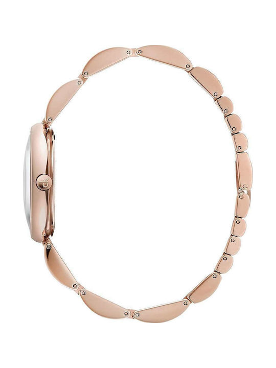 Calvin Klein Ρολόι Μπαταρίας με Μεταλλικό Μπρασελέ