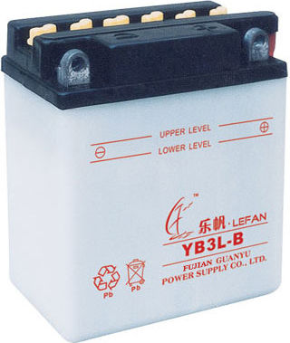 Yuasa Deschis Baterie Motocicleta YB3L-B cu Capacitatea 3.2Ah