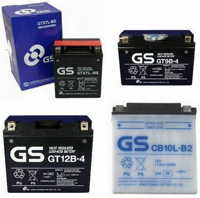 GS Μπαταρία Μοτοσυκλέτας C60-N24L-A με Χωρητικότητα 28Ah