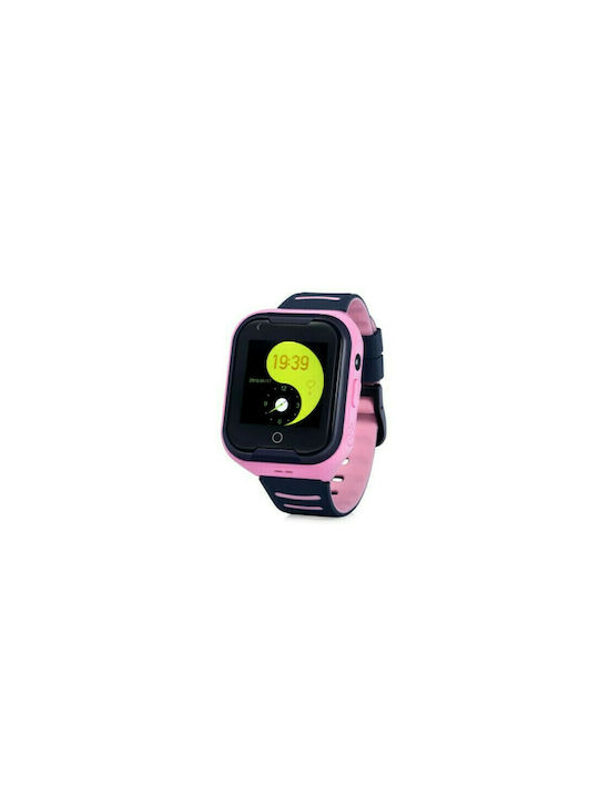 Wonlex Kids Digital Watch with GPS and Rubber/Plastic Strap Pink