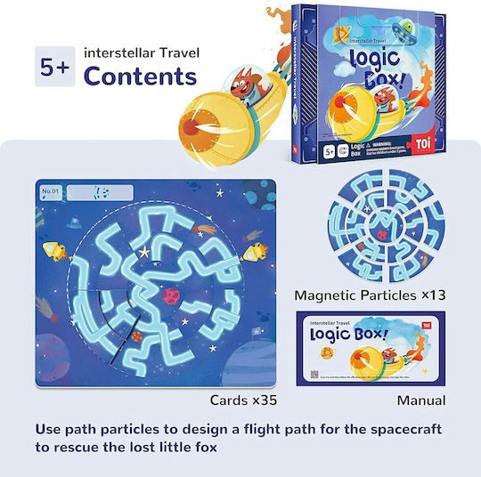 Brettspiel Logic Box Interstellar Travel 5+ Jahre (EN) Toi World