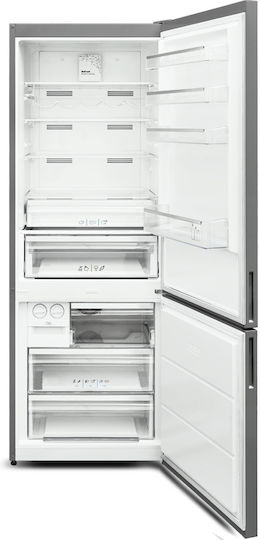 Philco Combină frigorifică 481lt Total NoFrost Î192xL70xA71.2cm. Inox PCF 510X