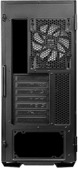 MSI MPG Velox 100R Геймърско бюро Midi Tower Компютърна кутия със страничен прозорец Черен