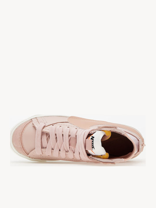 Blazer Mid '77 Jumbo Boots Pink Oxford / Rose Whisper / Sail / Team Orange