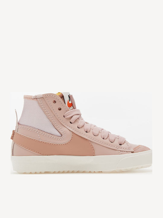 Blazer Mid '77 Jumbo Boots Pink Oxford / Rose Whisper / Sail / Team Orange
