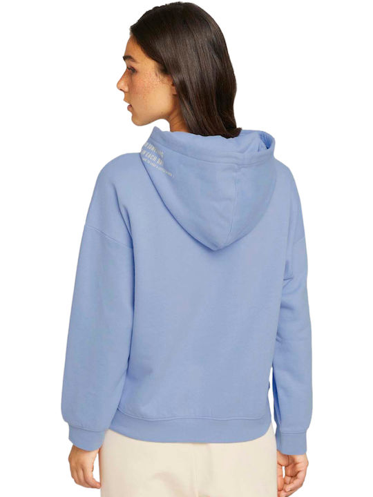 Tom Tailor Women's Hooded Sweatshirt Air Blue