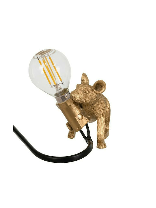 GloboStar Διακοσμητικό Φωτιστικό Mouse E12 Φιγούρα 13x4x7εκ.