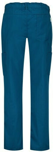B-Well Dante Unisex Blue Medical Pants Cotton and Polyester