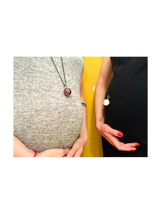 Babylonia Bola with Heart Charm Εγκυμοσύνης Μπεζ