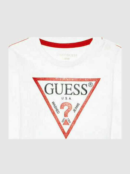 Kids' Shirt Long Sleeve White