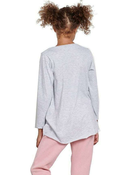 Kids' Shirt Long Sleeve Gray