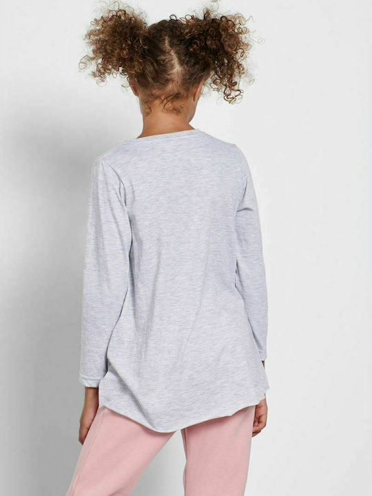 Kids' Shirt Long Sleeve Gray