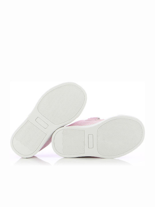 Willy 4170 Παιδικά Sneakers Ανατομικά με Σκρατς Ροζ