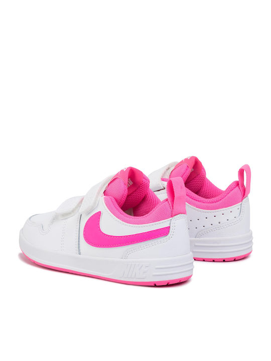 Pico 5 Kids Sneakers with Scratch White / Pink Blast