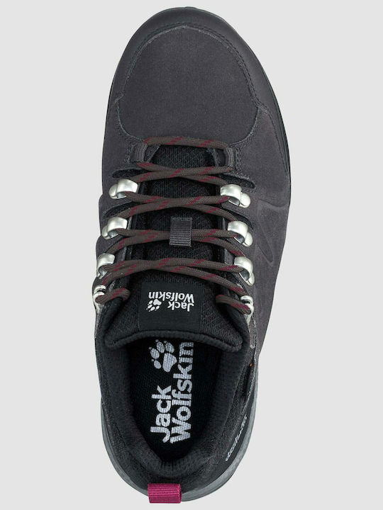 Jack Wolfskin Refugio Texapore Γυναικεία Ορειβατικά Παπούτσια Γκρι