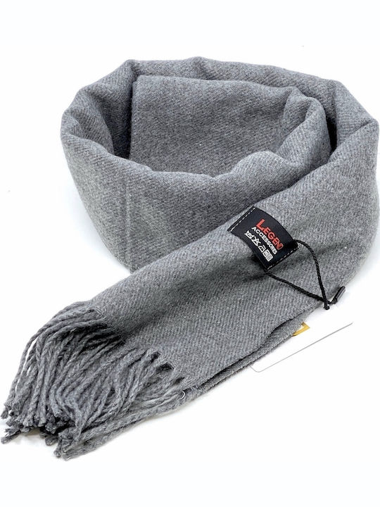 Men's Cashmere Scarf Gray