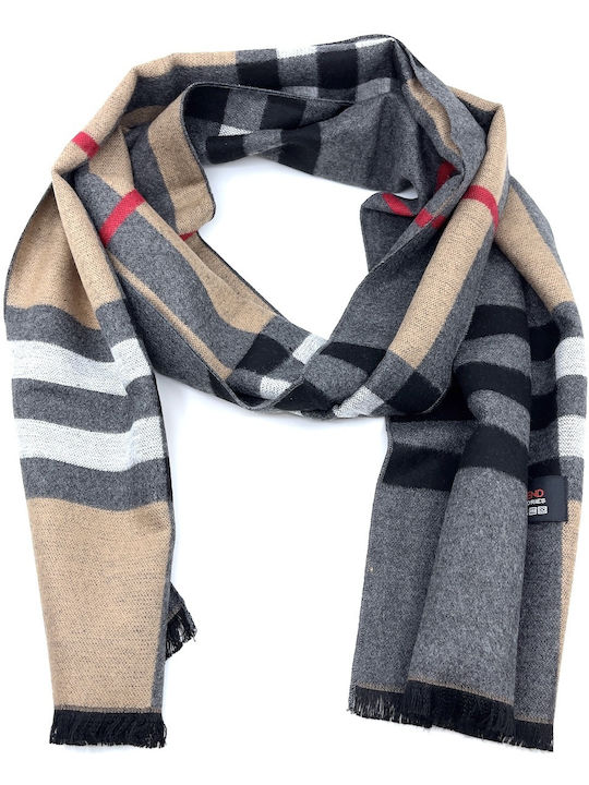 Men's Cashmere Scarf Beige