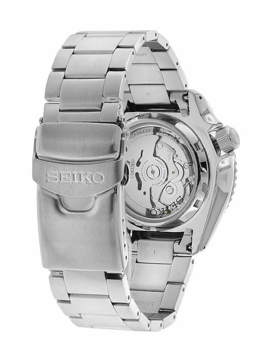 Seiko 5 Sports Men's Watch 42.5mm Automatic with Silver Metal Bracelet