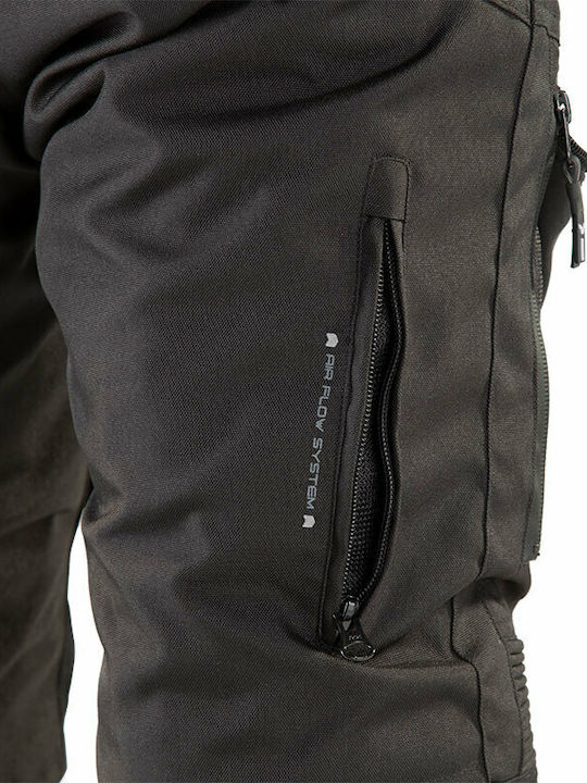 Nordcode Senegal Bărbați Pantaloni Motocicletă 4 Anotimpuri Waterproof Negru