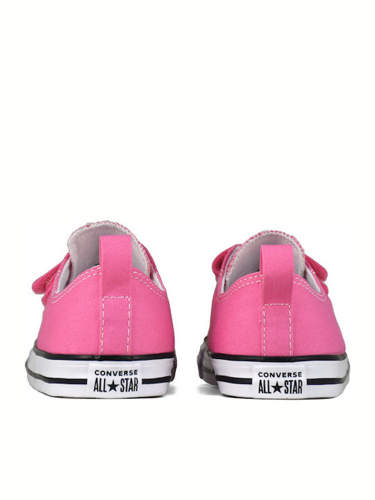 CHUCK TAYLOR ALL STAR 2V Παιδικά Sneakers με Σκρατς Ροζ