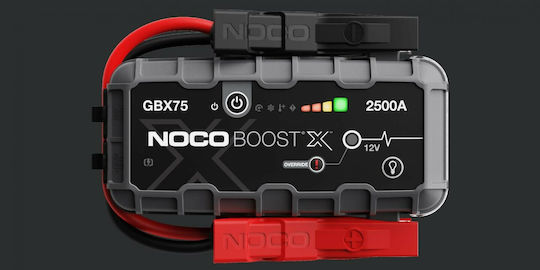 Noco Boost X Portable Car Battery Jump Starter 2500A with Power Bank / USB / Φακό 12V