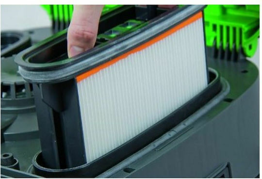 Eibenstock DSS 25 Μ Σκούπα Υγρών / Στερεών 1400W με Πλαστικό Κάδο 25lt