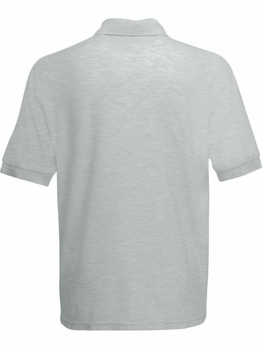 Fruit of the Loom Kids Polo Short Sleeve Gray