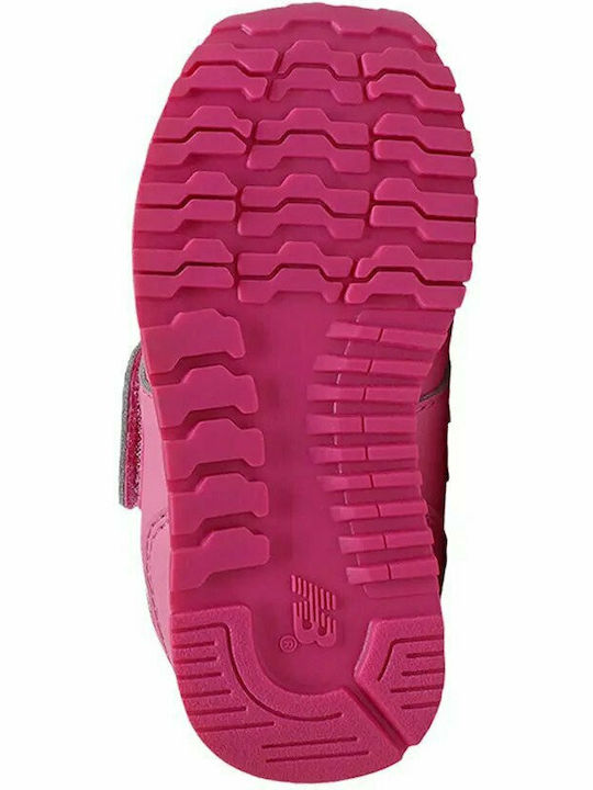 393 Kinder Sneakers Anatomisch mit Klettverschluss Rosa