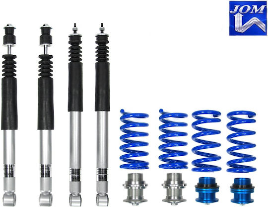 JOM Blueline Set Suspensii Reducerea 4buc pentru Mercedes-Benz Clasa C / Clasa CLK / Clasa E