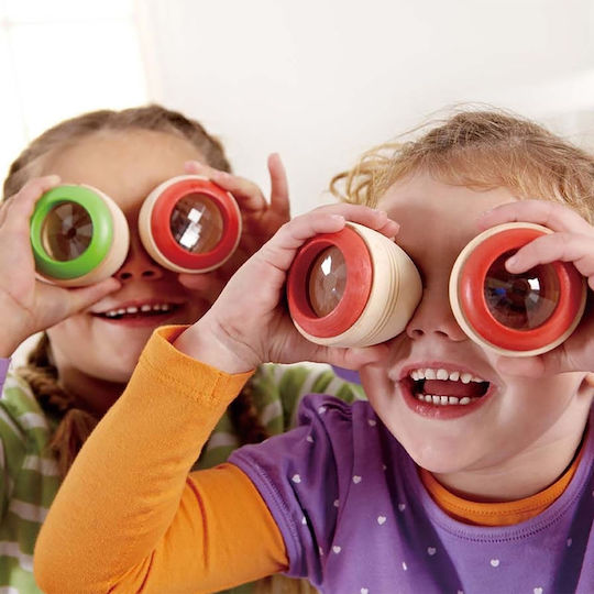 Hape Wooden Kaleidoscope Early Explorer Eye Spies for 3+ Years (Various Designs) 1pc