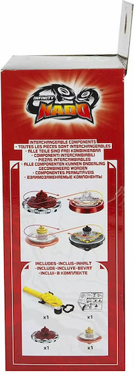 Just Toys Interaktives Spielzeug Kreisel V Stapelbar - Entry Edition Feuriger Drache für 5+ Jahre