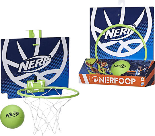 Hasbro Copii Baschet Spațiu interior και Exterior De Perete cu Minge Nerf Nerfoop