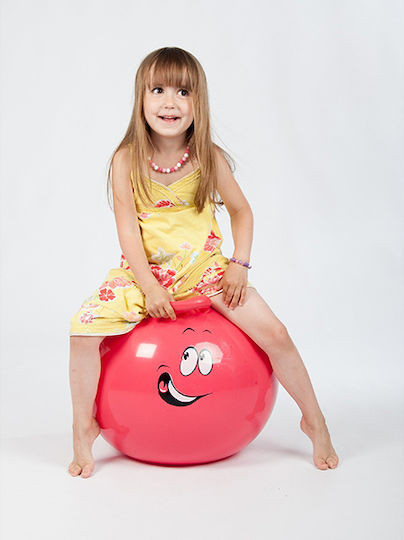 Gerardo’s Toys Hüpfer Ball Fun Ball Für 3+ Jahre Rote 45cm