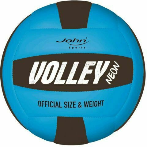 John Soft Grip Kids Ball Volleyball 20cm. (Various Designs) 1pc