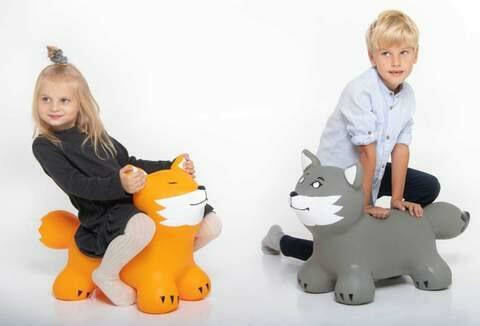 Gerardo’s Toys Hopper Fox for 1+ year old Orange 18cm