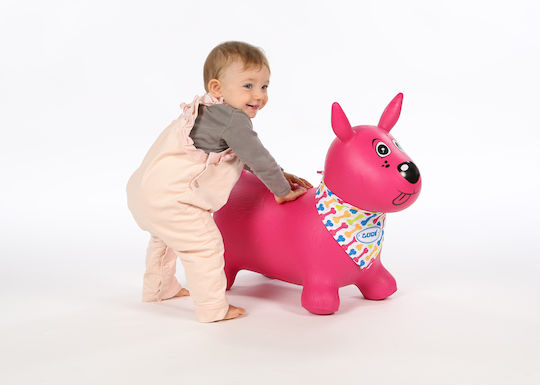 Ludi Hopfen Hopfen Hund Bouncing Dog für 1+ Jahr alt Jahre Rosa 48cm.