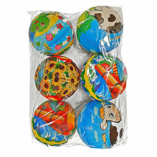 Kids Crazy Ball 10cm. (Various Designs) 1pc